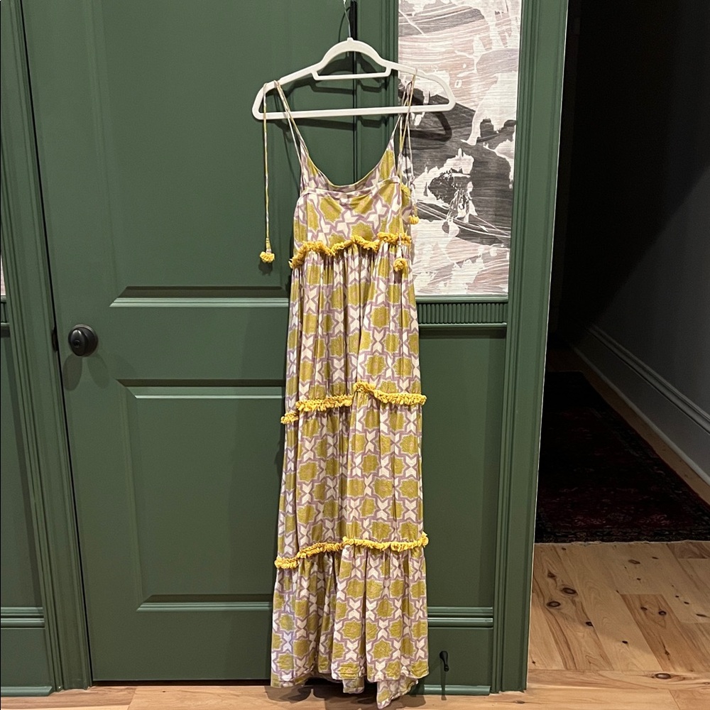 Verandah Silk Maxi Dress - Picture 4 of 6